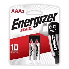 Pila Aaa Alcalina X2 Energizer