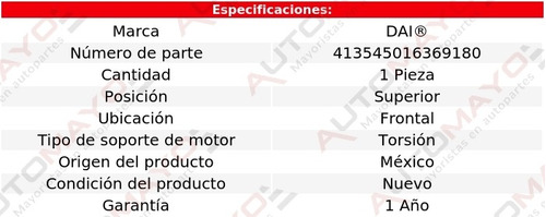 Tacn Soporte De Motor Sup Del Cutlass V6 3.1l 85-95 Foto 3