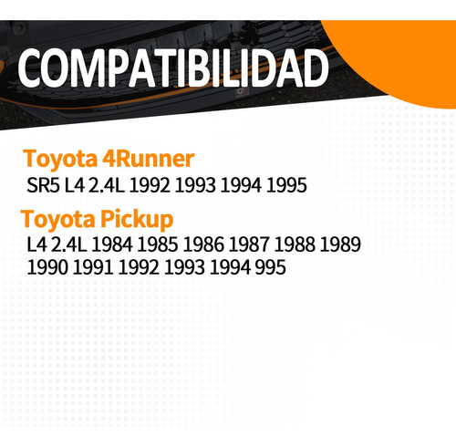 Radiador Para Toyota Pickup 4 Runner Nuevo Ao 84-95 2.4l L4 Foto 2