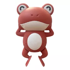 Brinquedo De Banho Infantil Aqua Sapo Bebe Criança +3 Anos Cor Vermelho