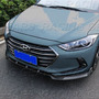 Fit 2017-2018 Hyundai Elantra Carbon Style Front Bumper  Mmi