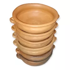 Cazuelas De Barro Cocido X12u - Somos Artesanos 15cm