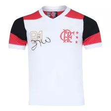 Camisa Retro Flamengo Mundial 1981 Jogador Zico Oficial