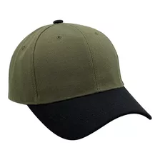 Gorra Clásica Tipo Baseball Golf Alta Visera Curva 6 Gajos Gabardina Calidad Premium