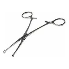 Pinça Angular Para Perfuração De Piercing 16cm