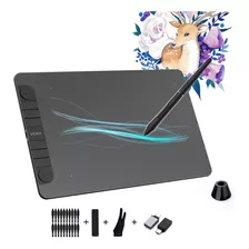 Tableta De Dibujo Gráfico Veikk Vk1060pro 8192 Lv - 5080 Lpi Color Negro