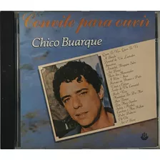 Cd Convite Para Ouvir Chico Buarque - A4