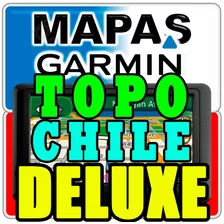 Mapa Topo Chile Deluxe Versión Final - Gps Garmin Curvas