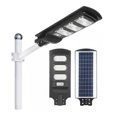 Lámpara Led Solar 90w Luminaria Suburbana Alumbrado Publico