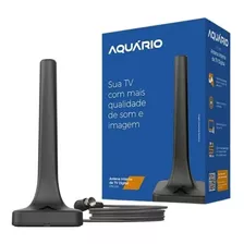 Antena Digital 4k Interna Omnidirecional Hdtv Aquário Dtv200