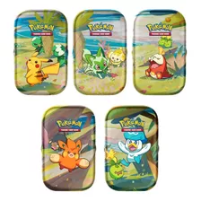 Cartas Pokemon Original Paldea Friends Mini Tin [ingles] Xuy