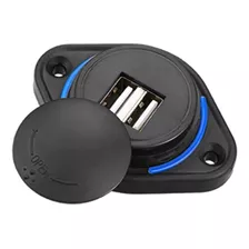 Tapa Empotrada 3.1a 12-24v Automóvil, Autobús Cargador Usb