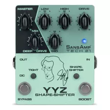 Tech 21 Yyz Geddy-lee Shape-shifter Signature Pedal Sansamp.