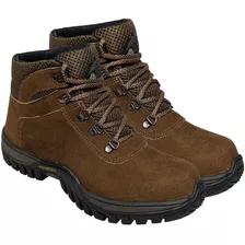 Bota Adventure Trilha Masculino Feminino Em Couro Legitimo