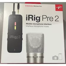 Irig Pre2 Preamplificador De Microfonos 
