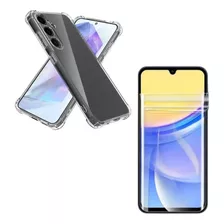 Carcasas Transparente Ref Para Samsung Galaxy A55 + Hidrogel