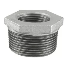 Bucha De Redução Galvanizada De 3/4 X 1/2 Polegada (kit 4pç)