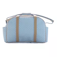 Bolsa Maternidade Grande Bebe Menina Menino Miellu - Pópeti Cor Azul-claro