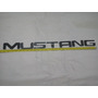 Emblema Letras Mustang Usado Grande Negro Mate 