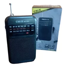 Radio Mini Cmik Mk-605 Banda Fm/ Am/ Sw Antena Pilas Aa