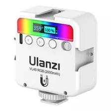 Painel De Luz Led Ulanzi Vl49 Branco Quente / Frio E Rgb