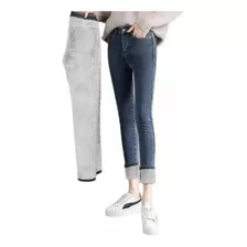 Pantalones Gruesos De Franela Térmica Con Forro For Mujer