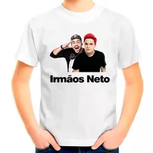 Camiseta Camisa Infantil Blusa Lucas Felipe Irmãos Neto 