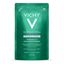 Refil Gel De Limpeza Profunda Anti Acne Normaderm 240g Vichy