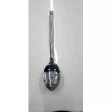 Cuchara Guisera Perforada Acero Inox 34 Cm