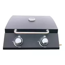 Churrasqueira Grill Gás Portátil Inox Black Member's Mark