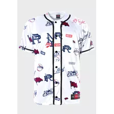 Camisa De Baseball White Prison
