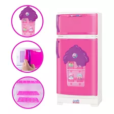 Geladeira Sundae Com Freezer - Magic Toys 7054 Cor Rosa