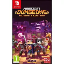 Minecraft Dungeons Ultimate Edition Nintendo Switch Físico