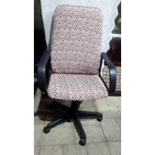 Sillon Escritorio Giratorio Con Apoya Brazos No Sube Ni Baja