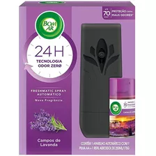 Kit Desodorizador Bom Ar Eletrico Apar. + Refil Lavanda