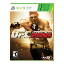 Jogo Ufc Undisputed 2010 Original Mídia Física Xbox 360