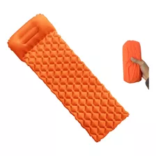 Colchoneta Inflable Ultra Liviana Camping C/ Funda Wortec 