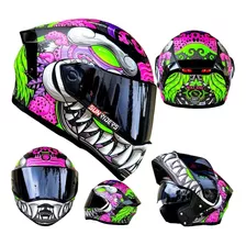 Casco Moto Mujer Rosa Barbie Ece2206 Xtrong Fucsia Deportivo