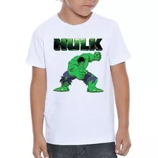 Camiseta Infantil Hulk Os Vingadores Avengers Marvel #06
