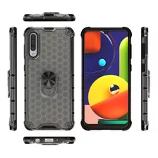 Samsung A10s / Case Honeycomb Antiblow Ring Premiun