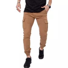 Pantalon Jean Con Puño Bolsillo Jogger Hombre Talle 38 Al 48