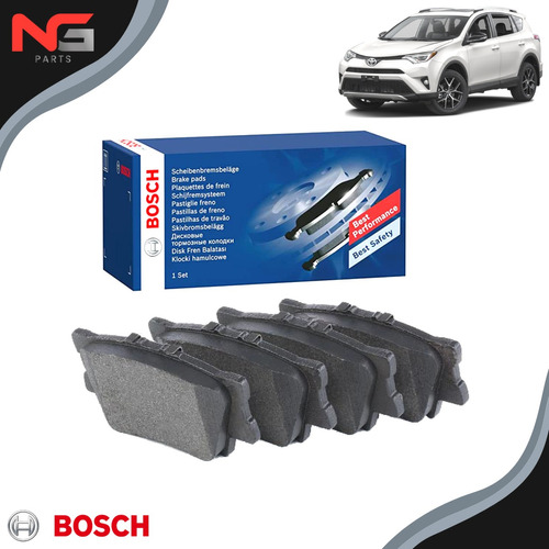 Pastillas Freno Traseras Toyota Rav4 13-18 2.0/2.5 - Bosch Foto 2