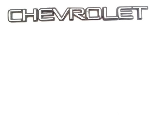 Emblema Letra Chevrolet Tapa Trasera Foto 3