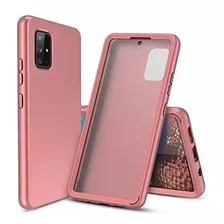 Funda Cuerpo Completo Para Samsung Galaxy A51 5g Rosa