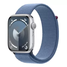 Apple Watch Series 9 Gps 45 Mm Silver Correa Winter Blue 
