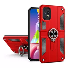 Funda Para Galaxy A32 5g Ueokeird Reforzada Color Rojo