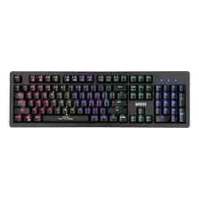 Teclado Gamer Marvo Scorpion Kg916 Qwerty Blue Inglés Us De