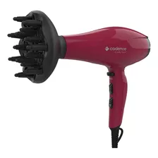 Secador De Cabelos Cadence Sec530 Curly Hair Rosa + Difusor