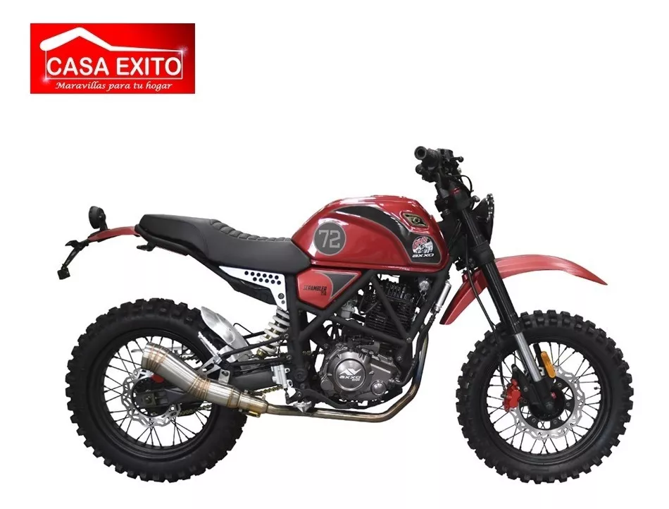 Moto Axxo Scrambler 250cc Año 2022 Color Ne/ve/ca/gr/ro 0 Km