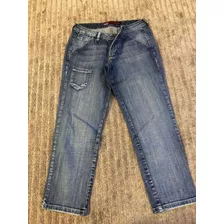 Calça Jeans Capri Tng Sem Elastano Tamanho 40